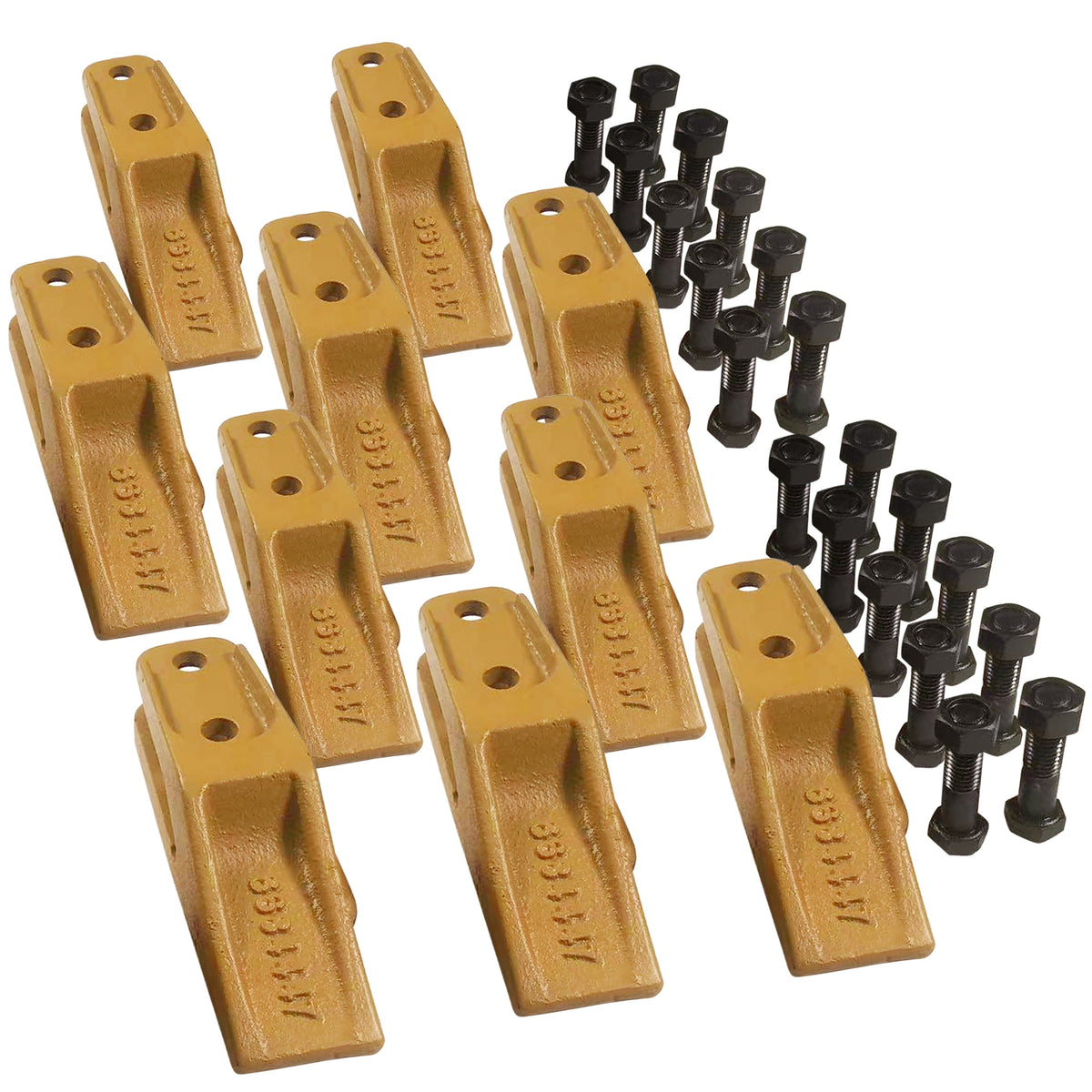 BDI Wear Parts 6684447 Trenching Bucket Teeth, Bobcat Style