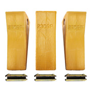 BDI WEAR PARTS 230SP forged Bucket Teeth with TF23P Flex Pins For 23 & 230 Series skid steer loaders and excavators (3-PACK)