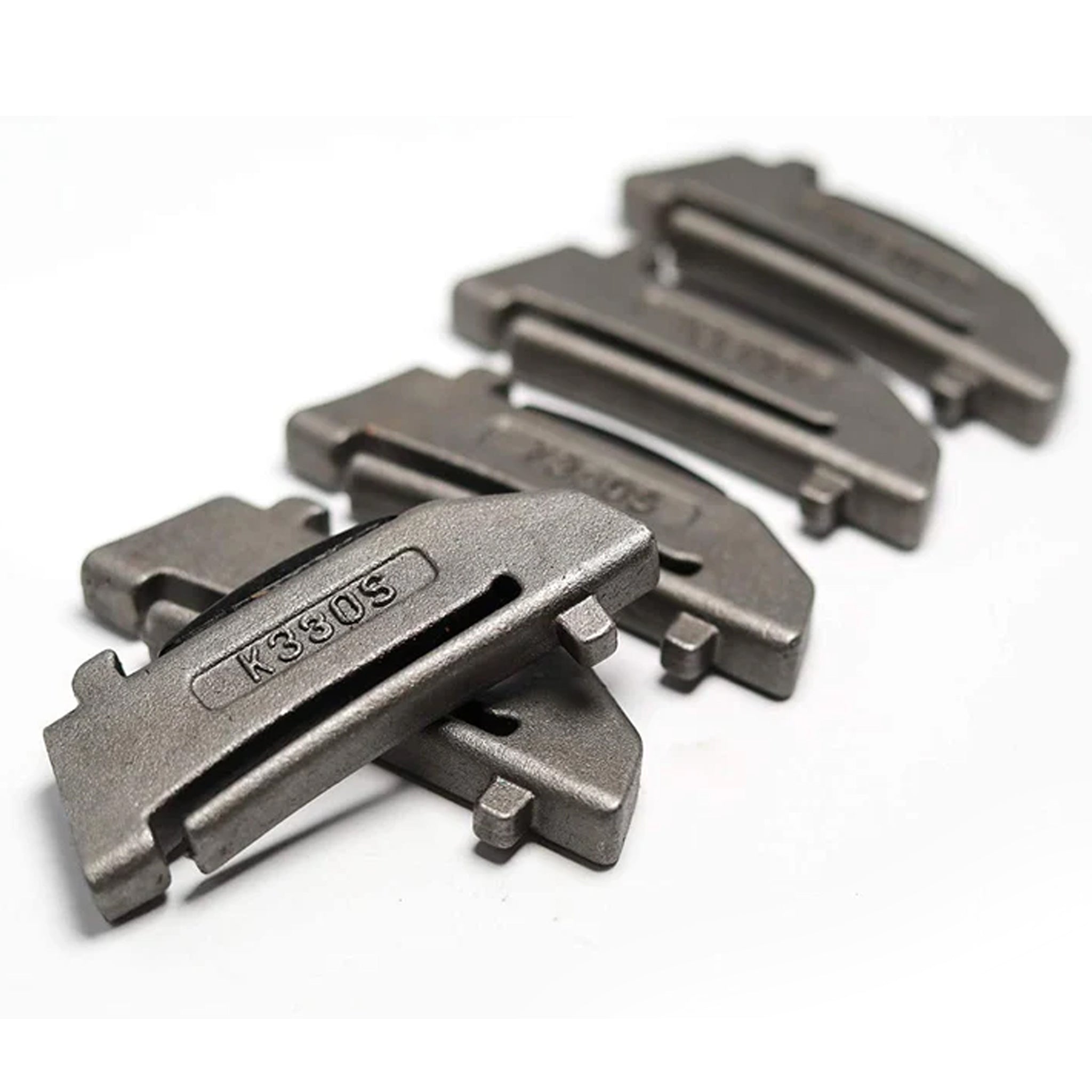 5 K330S Spring Flex Pin Key Skid Steer Backhoe Fits Hensley X330 Teeth Bucket Digging