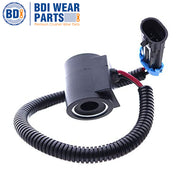 BDI Wear Parts 6671025 12V Solenoid Valve Coil w/Connector Replacement for Bobcat Skid Steer Loader 853 863 864 873