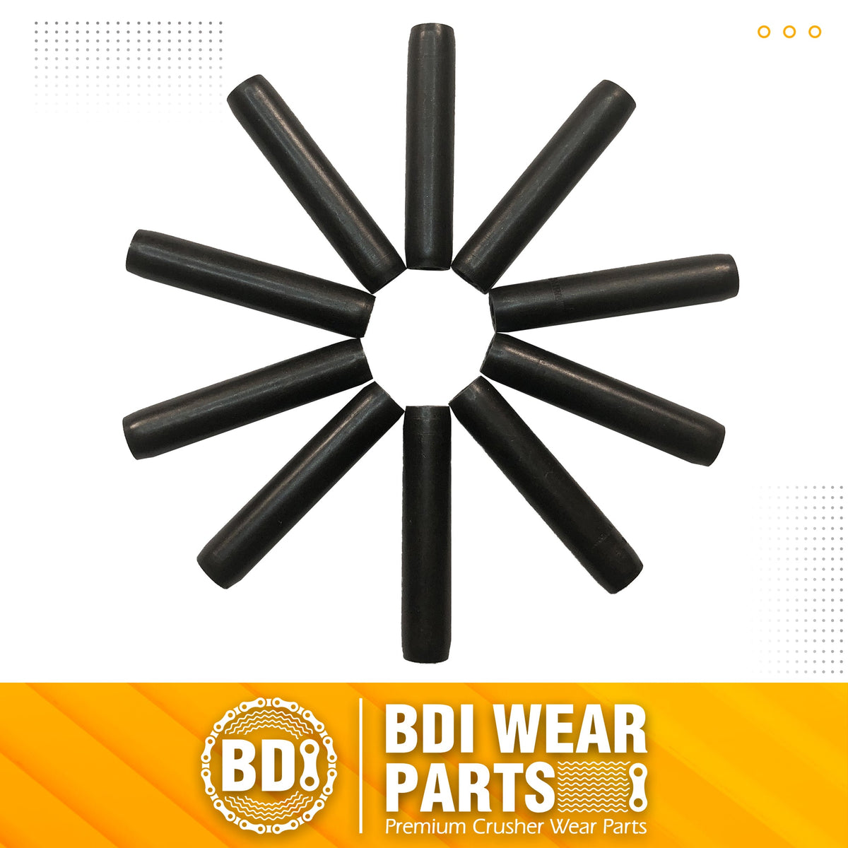 thumbnail interactive-video image 1 of BDI Wear Parts 230ST Bucket Teeth With Pins - 5 Pack For Mini Excavator, Fits 230 Series Adapters 1 of 9