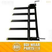 BDI wear parts debris forks 48'' & 2500 lbs clamp pallet forks