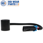 BDI Wear Parts 6671025 12V Solenoid Valve Coil w/Connector Replacement for Bobcat Skid Steer Loader 853 863 864 873