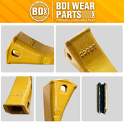 BDI Wear Parts 230ST Bucket Teeth 23 230 Series with TF23P Flex Pins for Mini Excavator Bucket Tooth - 10 Pack
