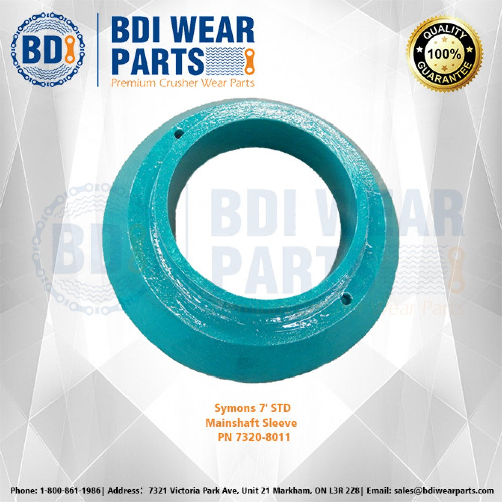 Symons 7' STD Mainshaft Sleeve PN 7320-8011.