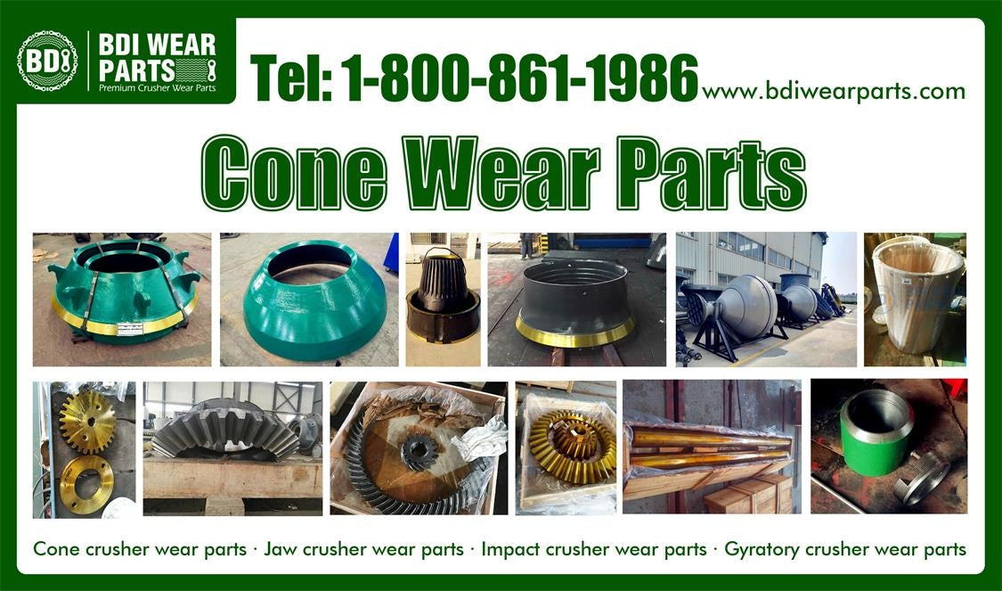 CRUSHER PART | CONE CRUSHER WEAR PARTS – BDI Wear Parts