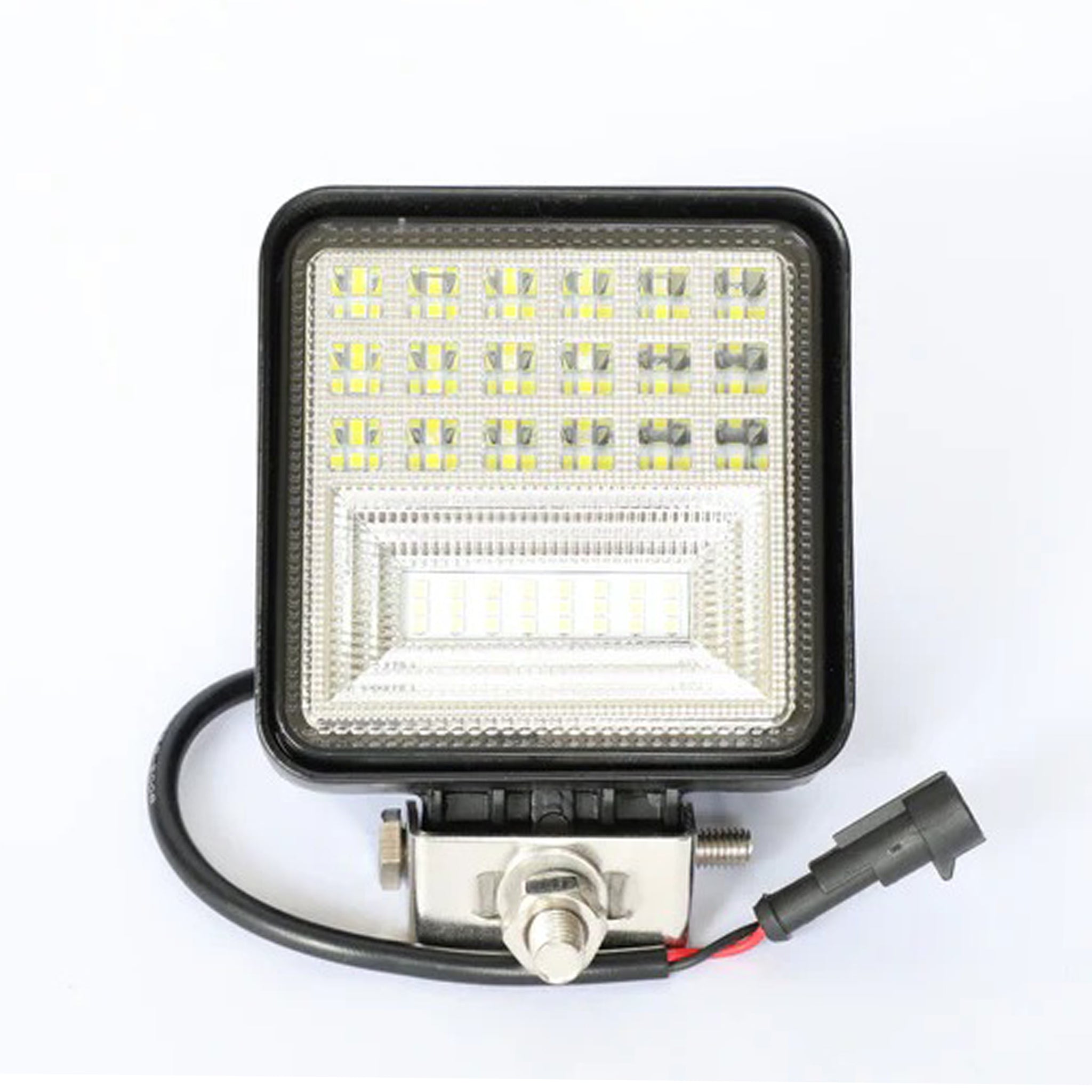 120W 6 Inch Trator Work Light, 10400Lms Excavator Flood Light Offroad Lighting fits Rhinoceros XN18S