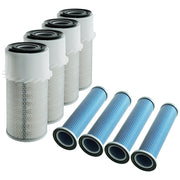 6598492 6598362 Air Filter Kit Compatible with Bobcat 741 743 751 773 843 853 S130 S150 S175 - 1PK