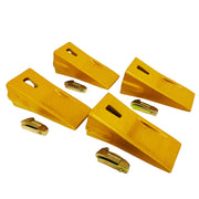 BDI Wear Parts Bucket Teeth X290 with K290S Flexpins 4 Pack Sharp Bucket Teeth Replaceable