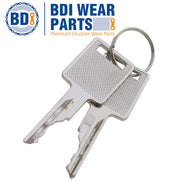 BDI wear-Resistant Parts 6693241 Ignition Key Compatible with Bobcat Skid Steer Loader S530 S550 S570 S650 S590 S630 S750 S770 S850 A220 A300 T110 T140 T180 T190 T200 T250 T300 T320 T450 T550 T590