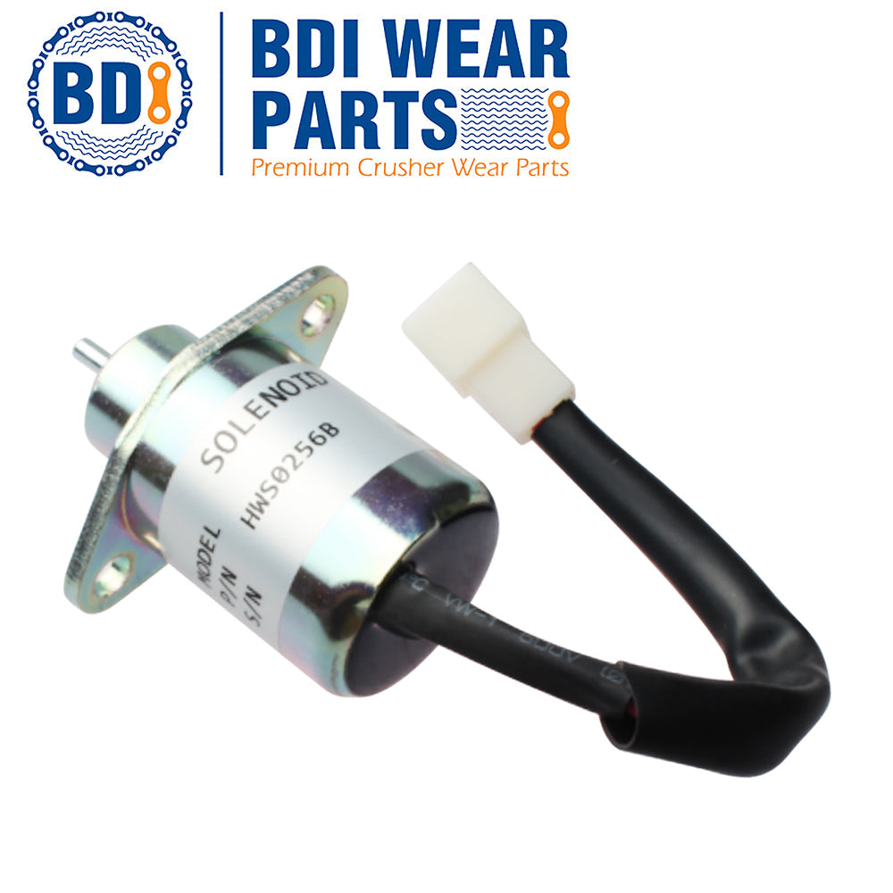 BDI Wear Parts Fuel Shutdown Solenoid 6680532 Fit for Bobcat Loader B100 B200 B250 Auto Parts