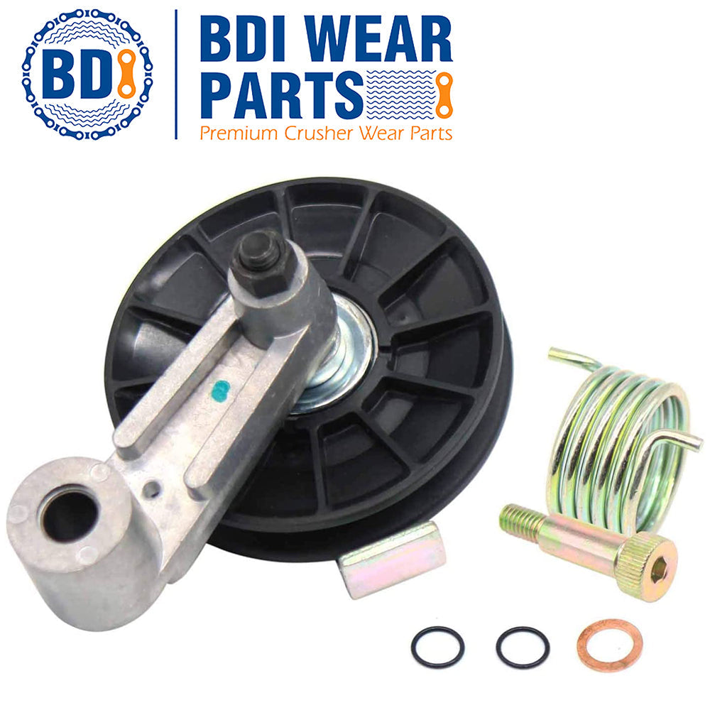 BDI Wear Parts 6702474 Cooling Fan Pulley Tensioner Kit for Bobcat Skid Steer Loaders 653 751 753 763 773 7753 863 963 S100 S130 S150 S160 S175 S185 S205 S220 S250 S300 S330 T250 T300 T320 T140 T180 T190