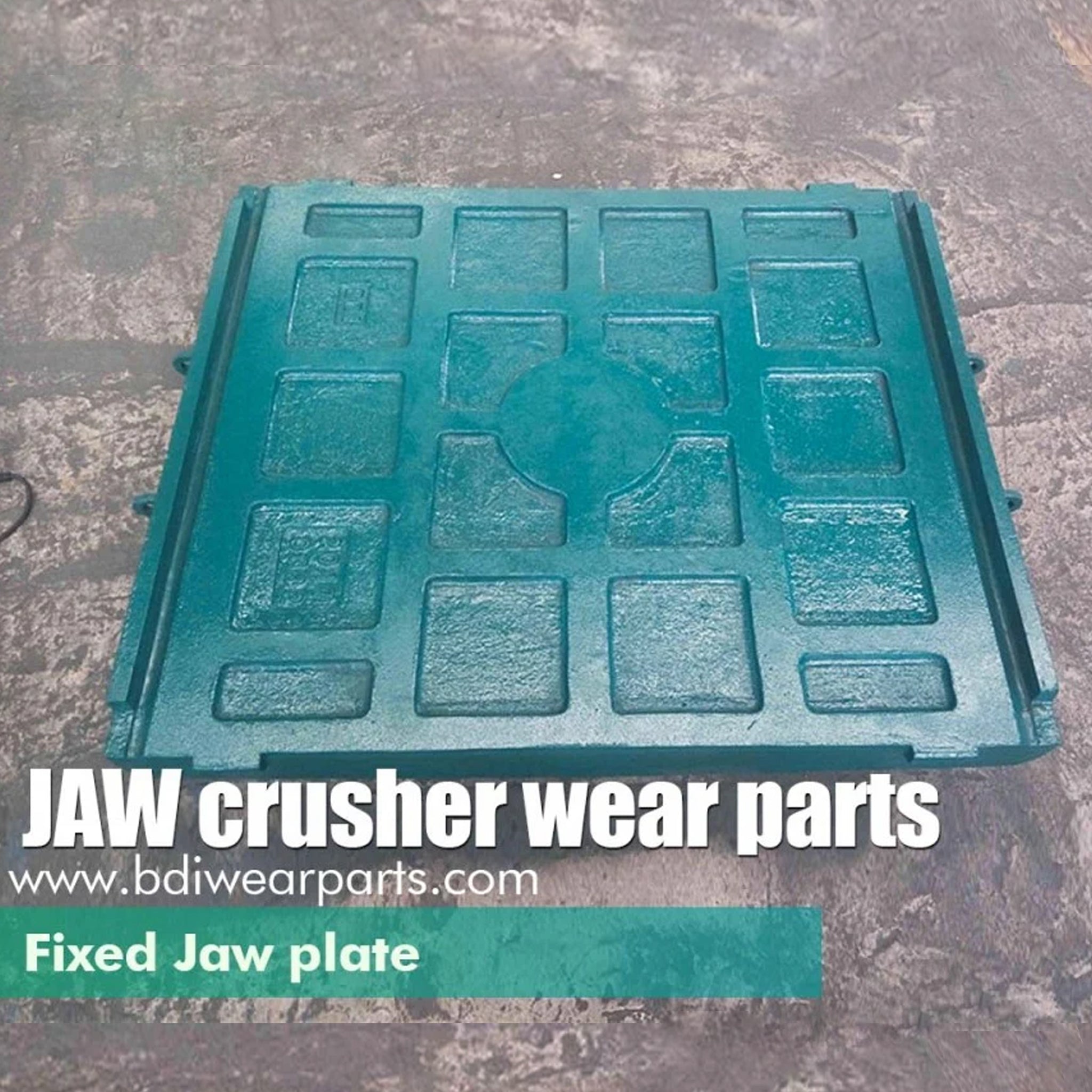 AUSTIN WESTERN Fixed Jaw plate PN WC-221