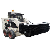 Skid Steer Attachment Hydraulic Angle Broom