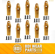 BDI Wear Parts 132-4720 1324720 Bucket Teeth for Caterpillar Aftermarket Teeth fit Skidsteer CAT Loaders Excavators w/Bolts and Nuts - 10PK