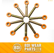 BDI Wear Parts Bucket Teeth Pins 8E6258 8E6259 Retainer Fits CAT J250 1U3251 1U3252 Series -10 PK