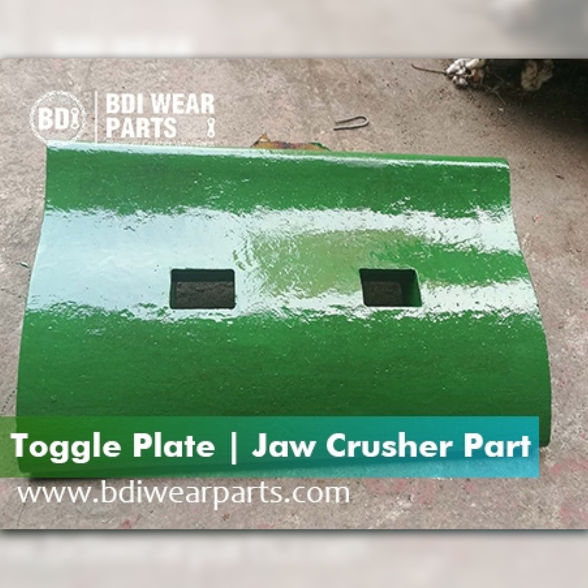 Toggle Plate | Jaw Crusher wear part