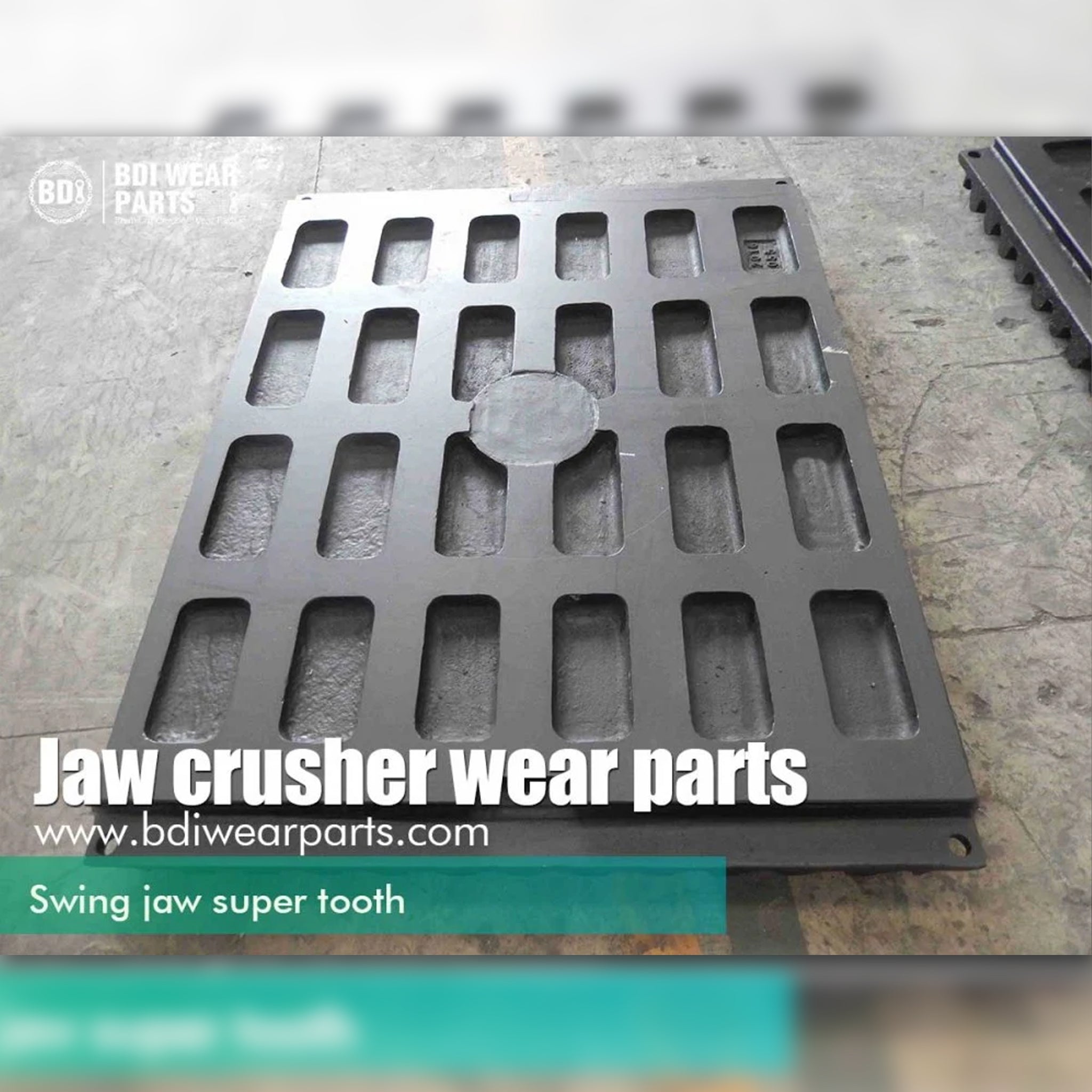 FINLAY swing jaw super tooth PN 31.07.0137 | crusher wear parts