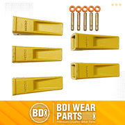 BDI Wearparts 5 - Forged CAT Style Backhoe/Loader Bucket Dirt Teeth/Tooth - 1U3252 (5)