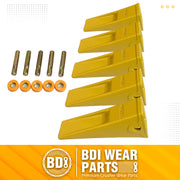 BDI Wearparts 5 - Forged CAT Style Backhoe/Loader Bucket Dirt Teeth/Tooth - 1U3252 (5)