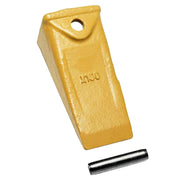 X156 Dirt Teeth Hensley Style Bucket Teeth/Tooth with P156 Roll Pins - 1 Pack