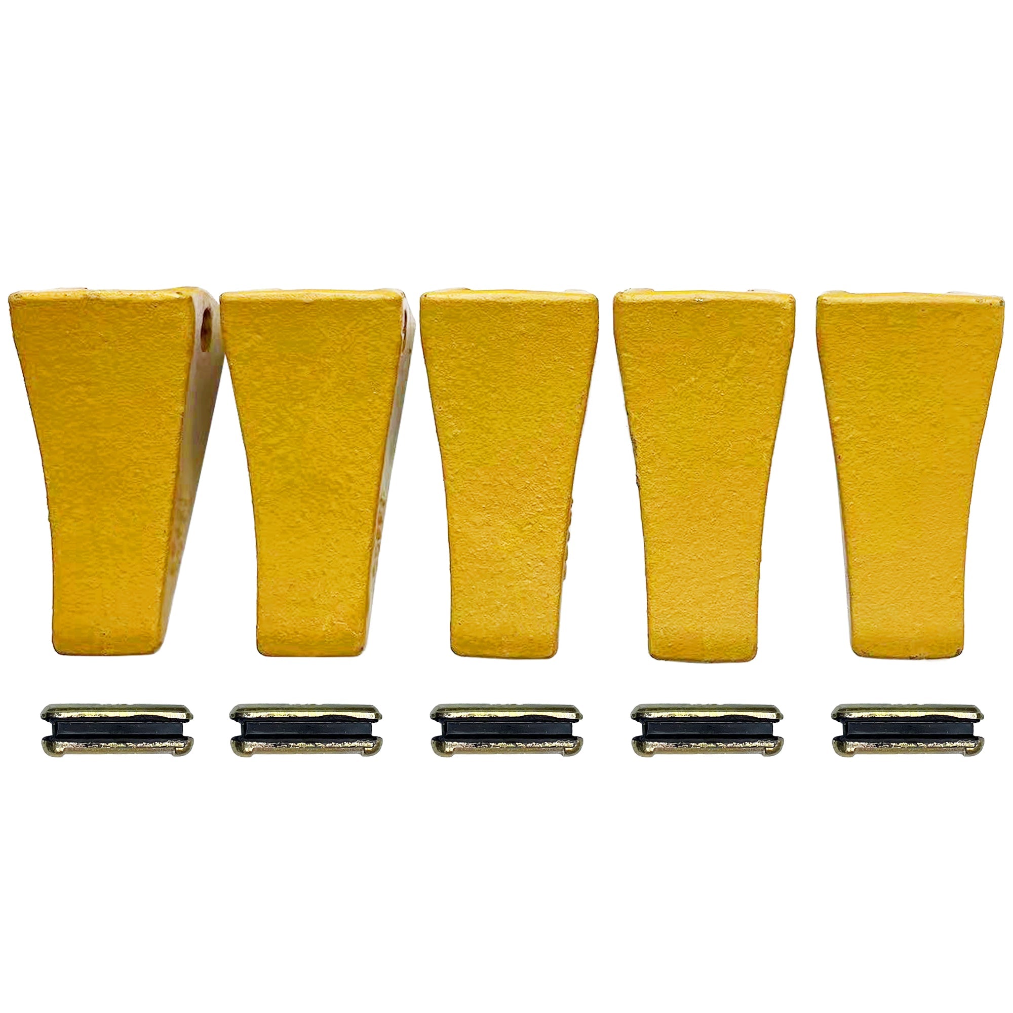 BDI Wear Parts TF23D D23P 5 Pack Bucket Teeth Claw Backhole Long Flexpins for Deere Case