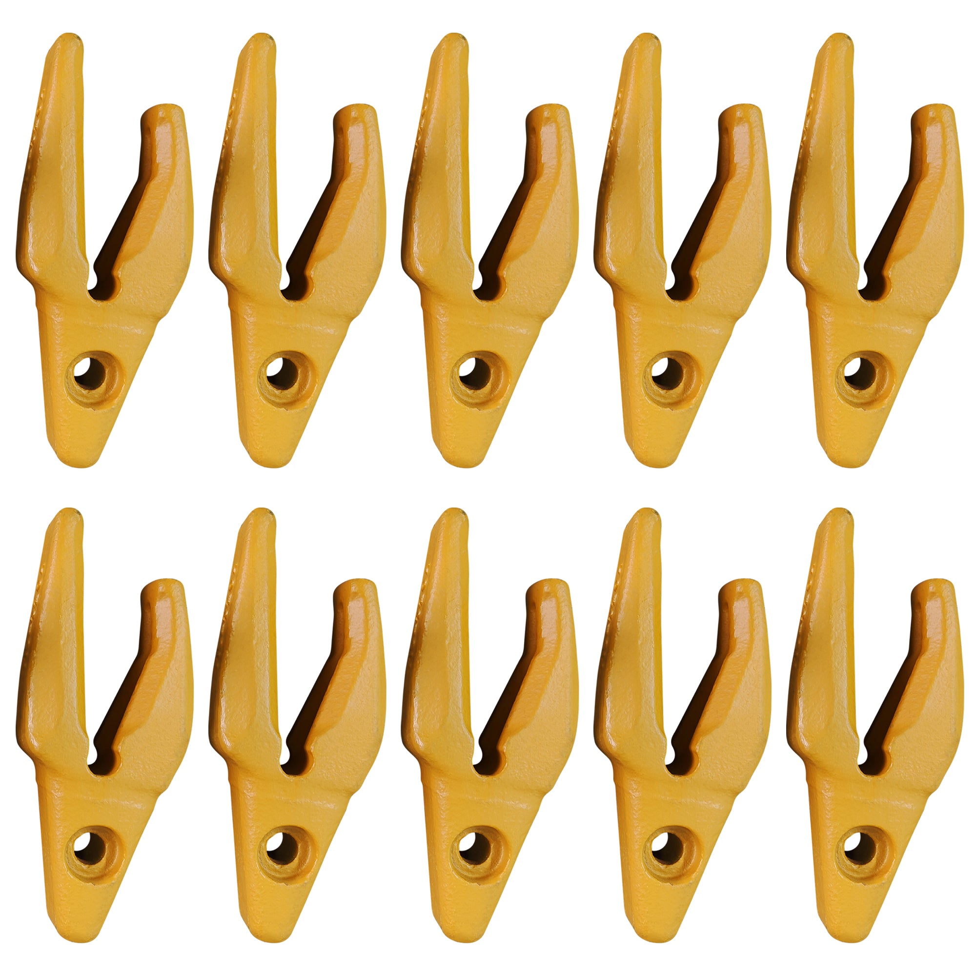 BDI Wear Parts 119-3204 Teeth Adapter, Excavator Weld On Shanks for 1U3202 Bucket Teeth- 10 PK