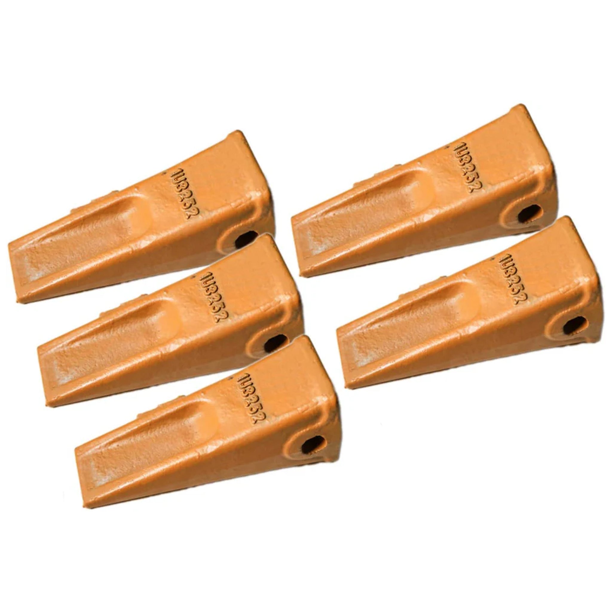 5 - CAT Style Backhoe/Loader Bucket Dirt Teeth/Tooth - 1U3252