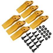 BDI Wear Parts 132-4720 1324720 Bucket Teeth for Caterpillar Aftermarket Teeth fit Skidsteer CAT Loaders Excavators w/Bolts and Nuts - 7PK