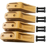 BDI Wear Parts 6684447 Trenching Bucket Teeth, Bobcat Style Skid Steer Backhoe Bolt On Tooth Unitooth - 4 PK