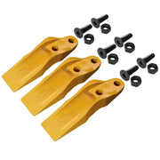 BDI Wear Parts 132-4720 1324720 Bucket Teeth for Caterpillar Aftermarket Teeth fit Skidsteer CAT Loaders Excavators w/Bolts and Nuts - 3PK