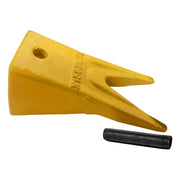 BDI Wear Parts X156WTL Twin Tiger Hensley Style Bucket Teeth with P156 Flex Pin - 1 Pack