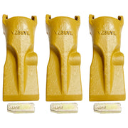 BDI Wear Parts V23SYL 23SYL V23 V Style Bucket Digging Teeth Tooth W/ V23PN Flex Pins -3PK