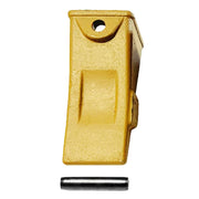 BDI Wear Parts Company Yellow X156L Long Bucket Teeth + P156 Roll Pin for Hensley Style for Skid Steer and Mini Excavators - 1 Pack