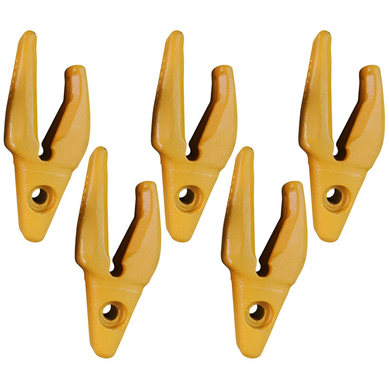 BDI Wear Parts 119-3204 Teeth Adapter – 5-Pack Excavator Weld-On Shanks For 1U3202 Bucket Teeth, Heavy Duty Carbon/Alloy Steel