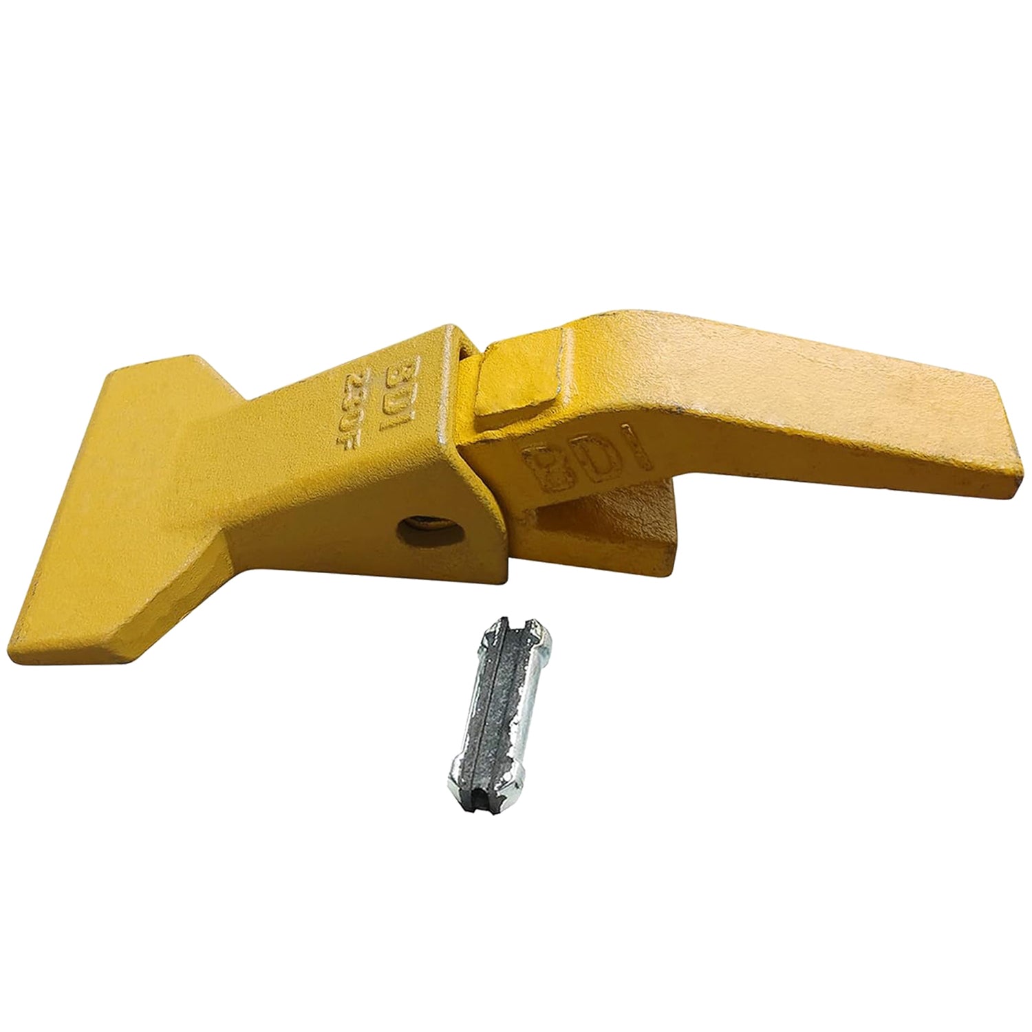 BDI Wear Parts Assembly U43792 Bucket Tooth Adapter +230 Series 230F Bucket Teeth with TF23P Flex Pin/Weld on Bucket Teeth Compatible with Hensley Excavator - 1 Set