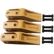 BDI Wear Parts 6684447 Trenching Bucket Teeth, Bobcat Style Skid Steer Backhoe Bolt On Tooth Unitooth - 3 PK