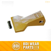 BDI Wear Parts 230F Heavy Flare BDI Tooth Company Bucket Teeth + 23FP Flexpins for Mini Excavator Backhoe Loader - 1 Pack