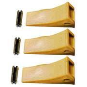 BDI Wear Parts 23 230 Series Skid Steer Bucket Digging Teeth/Tooth with TF23P Flex Pin - 3 Pack