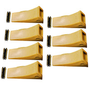 BDI Wear Parts 23 230 Series Skid Steer Bucket Digging Teeth/Tooth with TF23P Flex Pin - 7 Pack