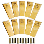 BDI WEAR PARTS 230SP forged Bucket Teeth with TF23P Flex Pins For 23 & 230 Series skid steer loaders and excavators (10-PACK)