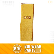 BDI Wear Parts 23 230 Series 230S Bucket Teeth Replacement Teeth for Bobcat Bucket Tooth with 23FP Flex Pin for Hensley Excavator - 1PK