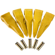 BDI Wear Parts Claw Twin Bucket Teeth 230T 23FP Flexpins 5 Pack Set Forged BDI Tooth 230 Series Teeth