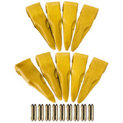 BDI Wear Parts Claw Twin Bucket Teeth 230T Bucket Teeth with 23FP Flexpins Forged BDI Tooth 230 Series Teeth - 9 Pack
