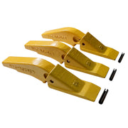 BDI Wear Parts Weld-on Flush Mount 2A Bucket Shanks 2AH Original Fab Bucket Teeth with Pins Backhole Excavator Bucket Digging Teeth Adapter - 3 Set