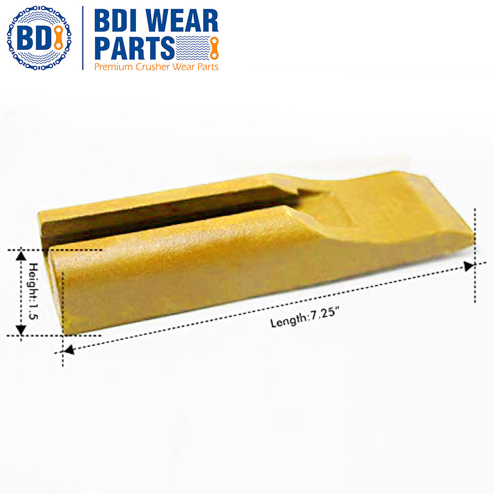 BDI Wear Parts 2D5572 Scarifier Tooth Caterpillar Style Dirt Digging Bucket Tooth/Teeth 6Y5230 New Aftermarket Scarifier Tip Fits 3116, 3126, 3126B, 3176C, 3304, 3306, C-9, C6.6, C7, C9