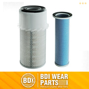 6598492 6598362 Air Filter Kit Compatible with Bobcat 741 743 751 773 843 853 S130 S150 S175 - 1PK