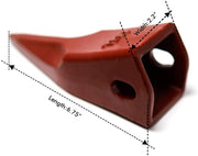 BDI Wear Parts 23TL 5 Pack H&L Style Tiger Bucket Digging Teeth/Bucket Tooth & 23FP Flex Pins for 2740-23 Adapters