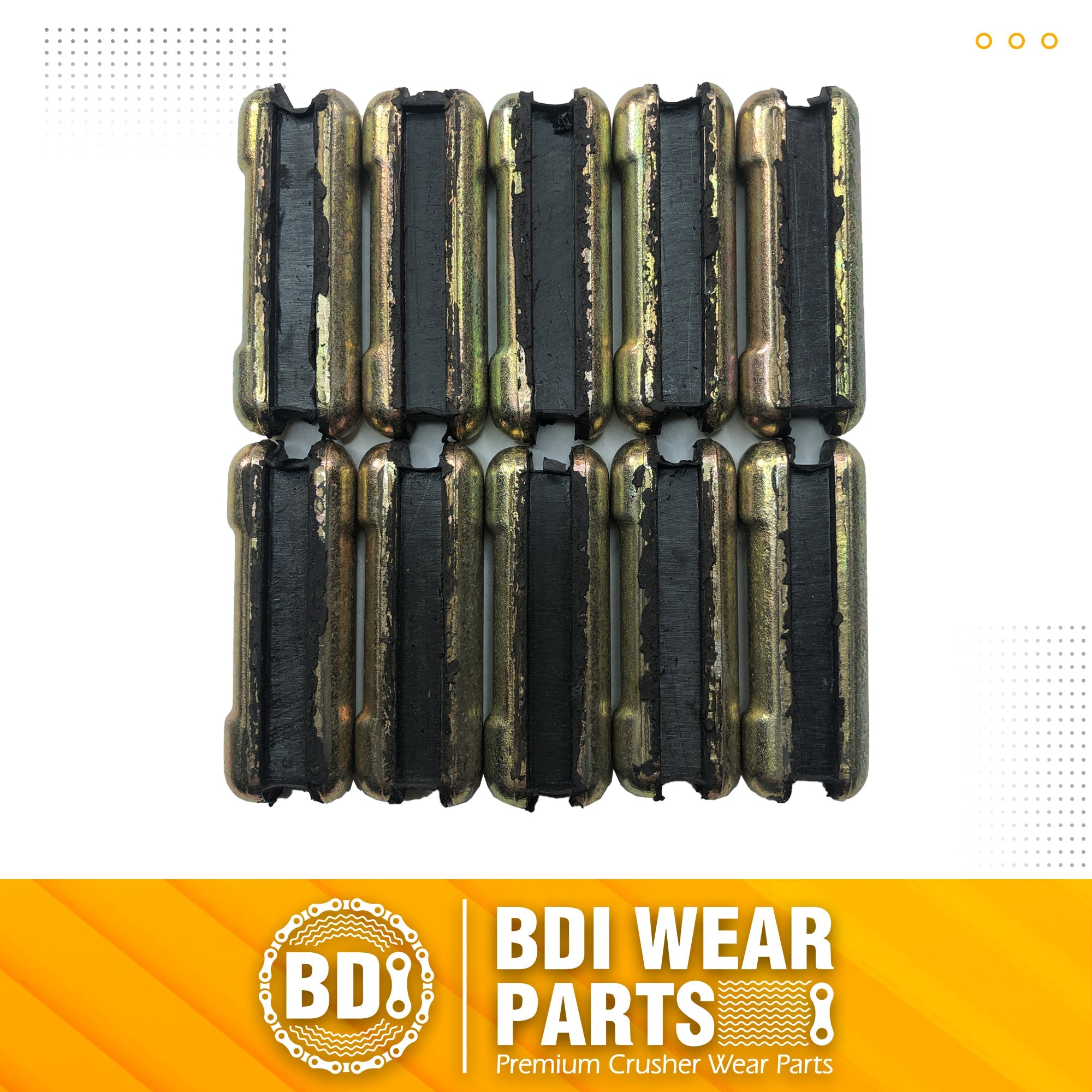 BDI Wear Parts 6737326 Flexpin for Bobcat Style Teeth - 10 Pack