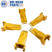 BDI Wear Parts V39SYL 1/2/5 Pack Bucket Teeth Esco Style Plus V39PN Flex Pins Dirt Bucket Teeth Fits Mini Excavator (5 Pack)